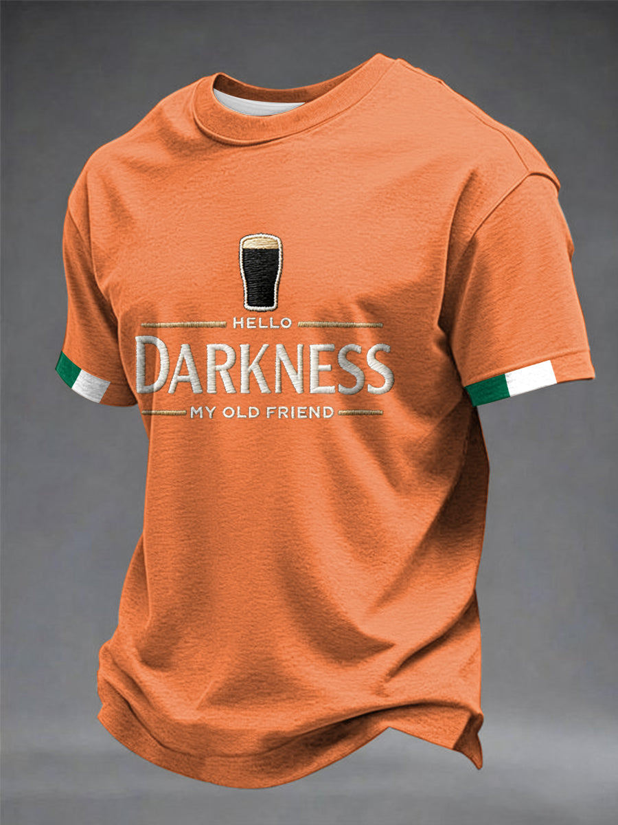 Men's Hello Darkness My Old Friend t-shirt