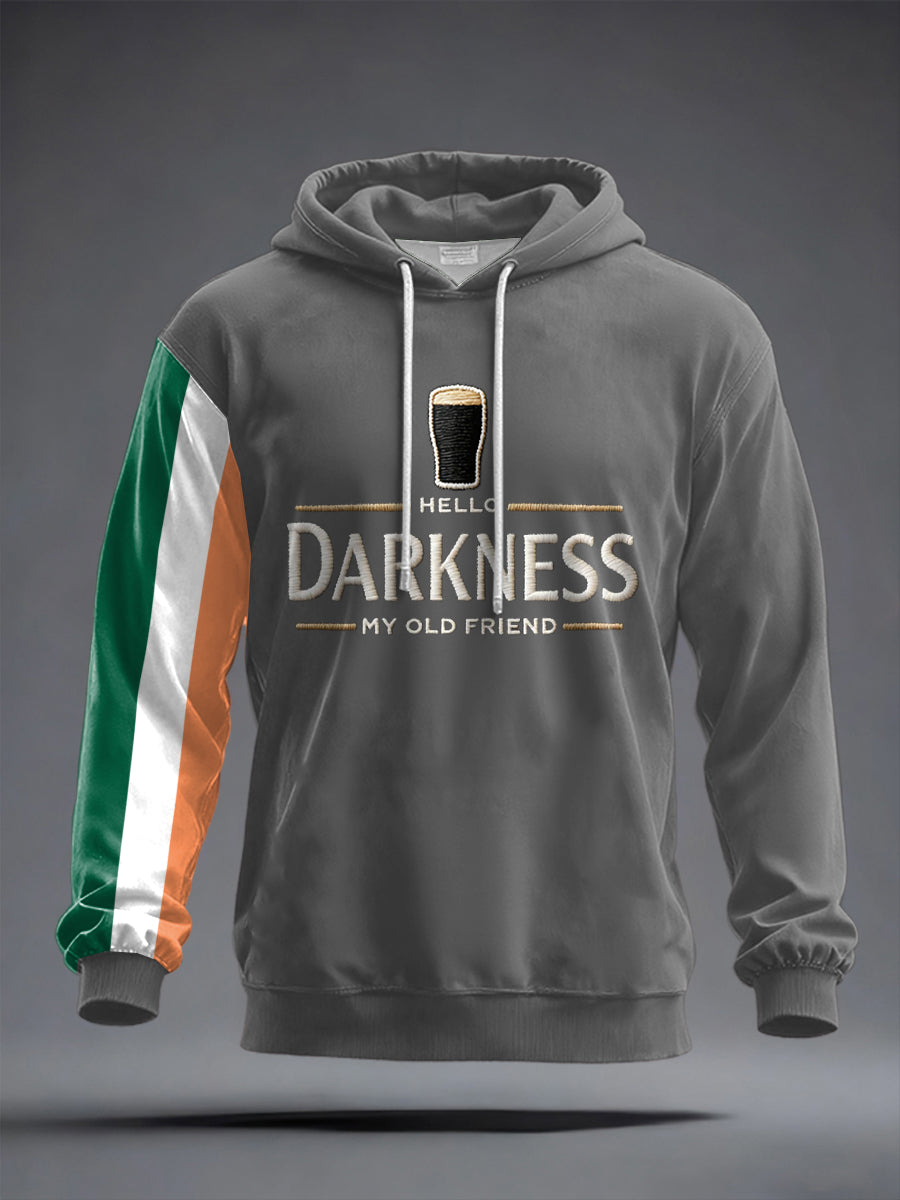 Men's Hello Darkness My Old Friend Hoodie