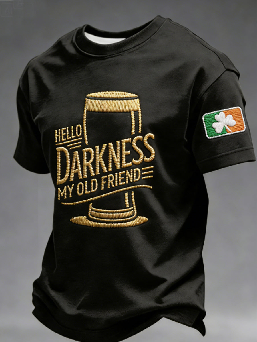 Men's Hello Darkness My Old Friend T-shirt