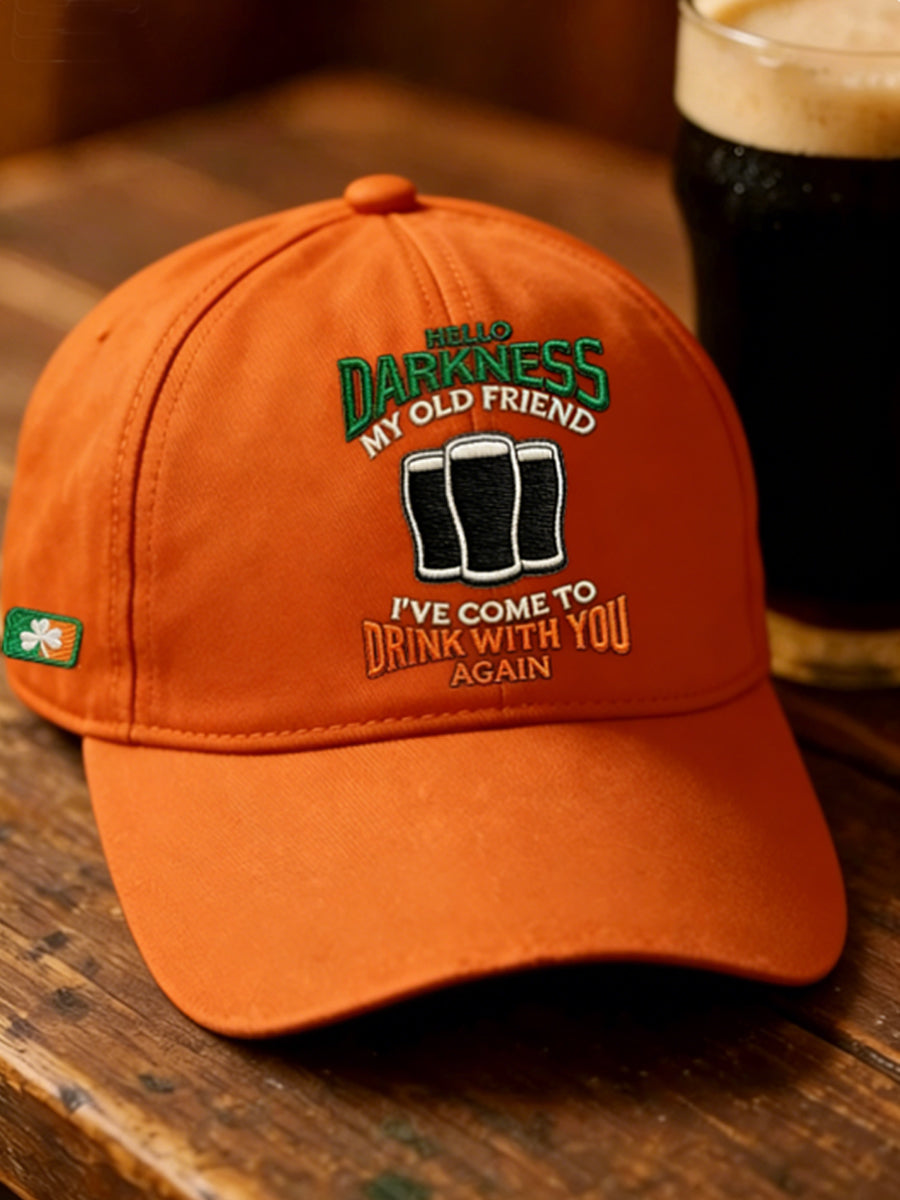 Unisex Hello Darkness My Old Friend Hat