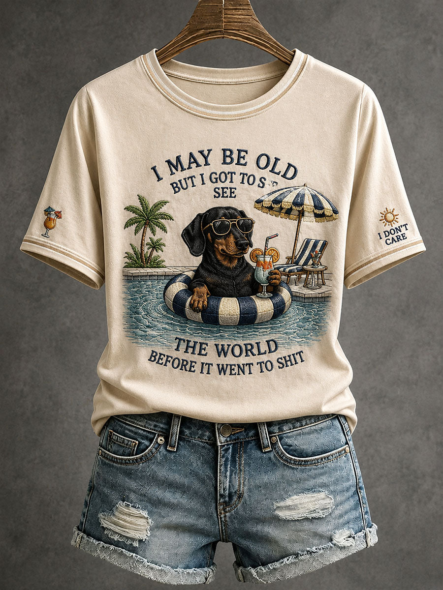 Women's I May Be Old T-shirt