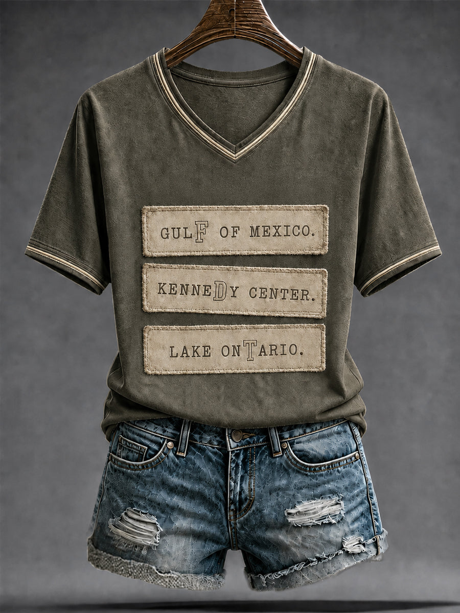 Women's Lake Ontario Always And Forever Short Sleeve T-shirt