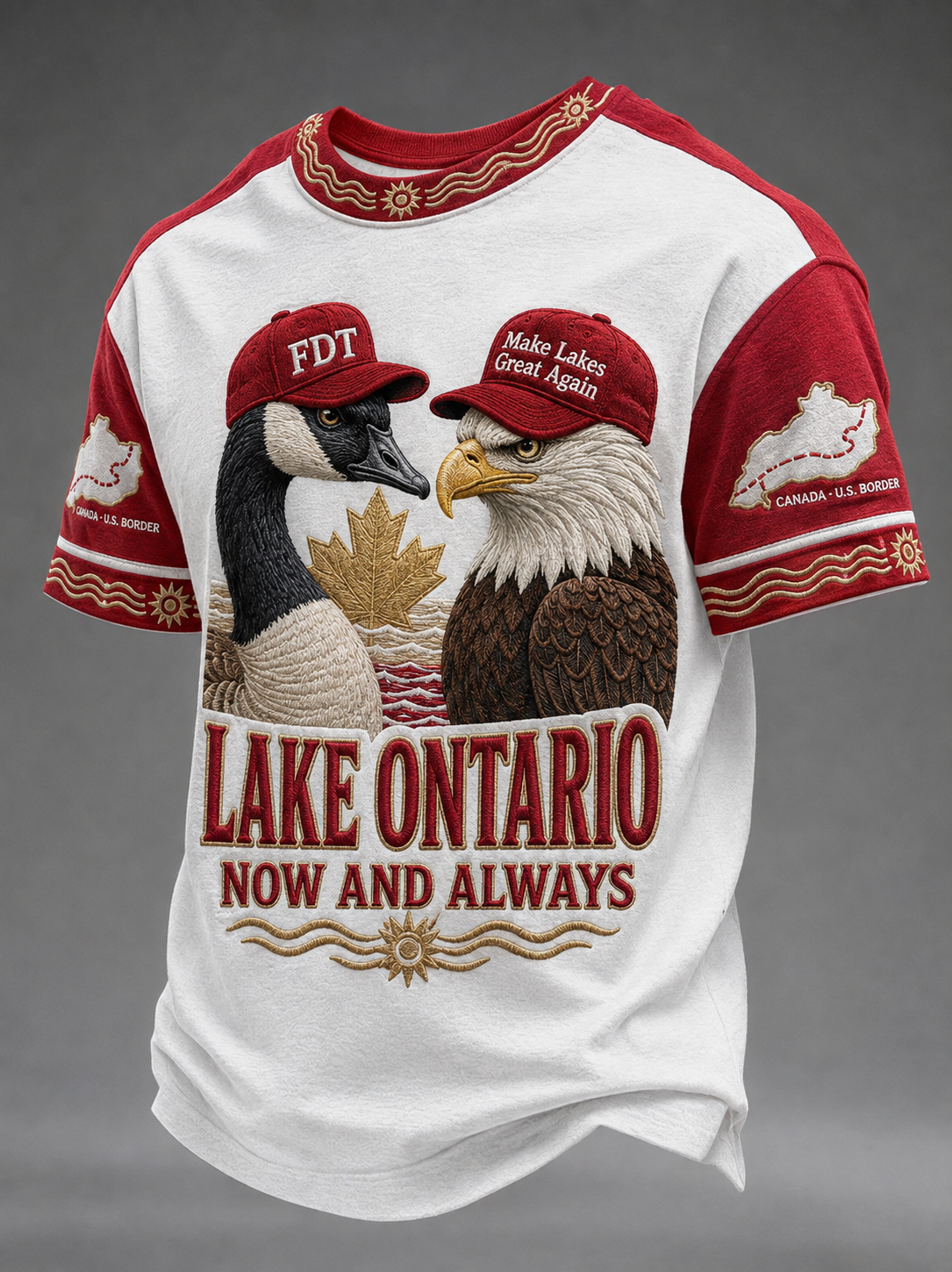 Men's LAKE ONTARIO NOW AND ALWAYS t-shirt