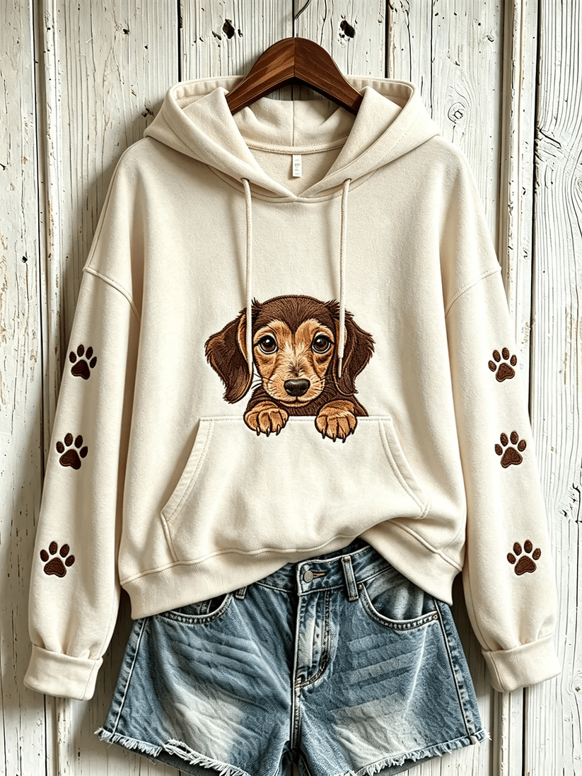 Women's Animal-Print Sweatshirt