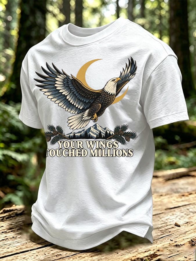 Men's Jackie and Shadow Print Short-Sleeve T-Shirt