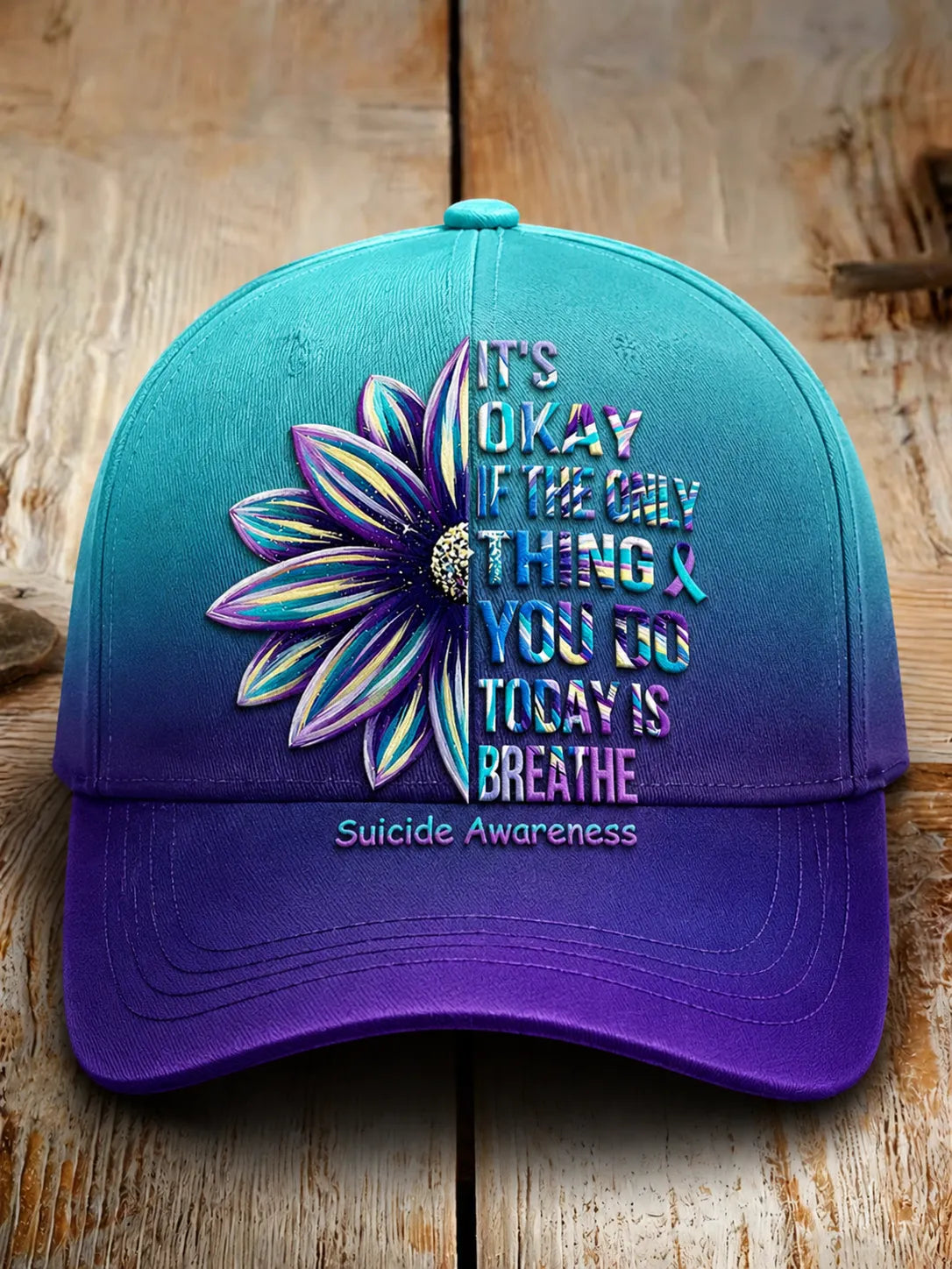 Suicide Prevention Awareness Print Hat