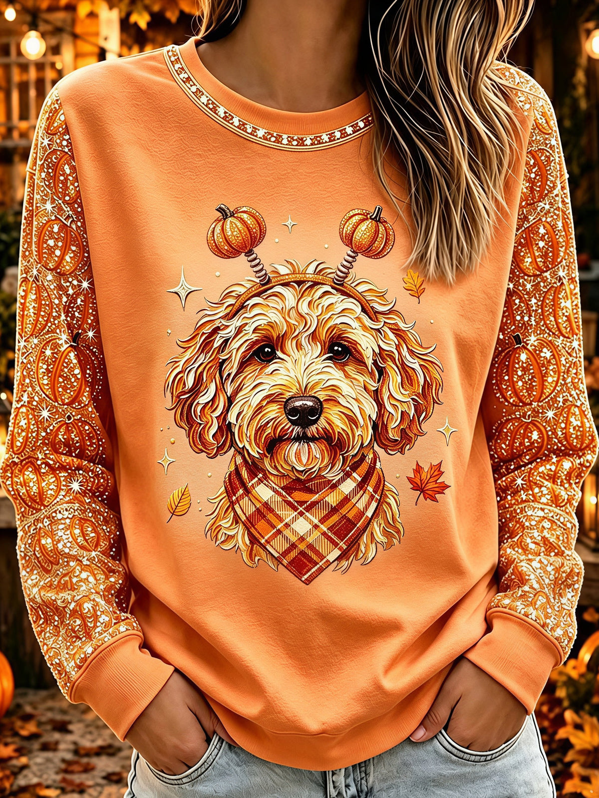 Women's Casual Animal Print Hoodie