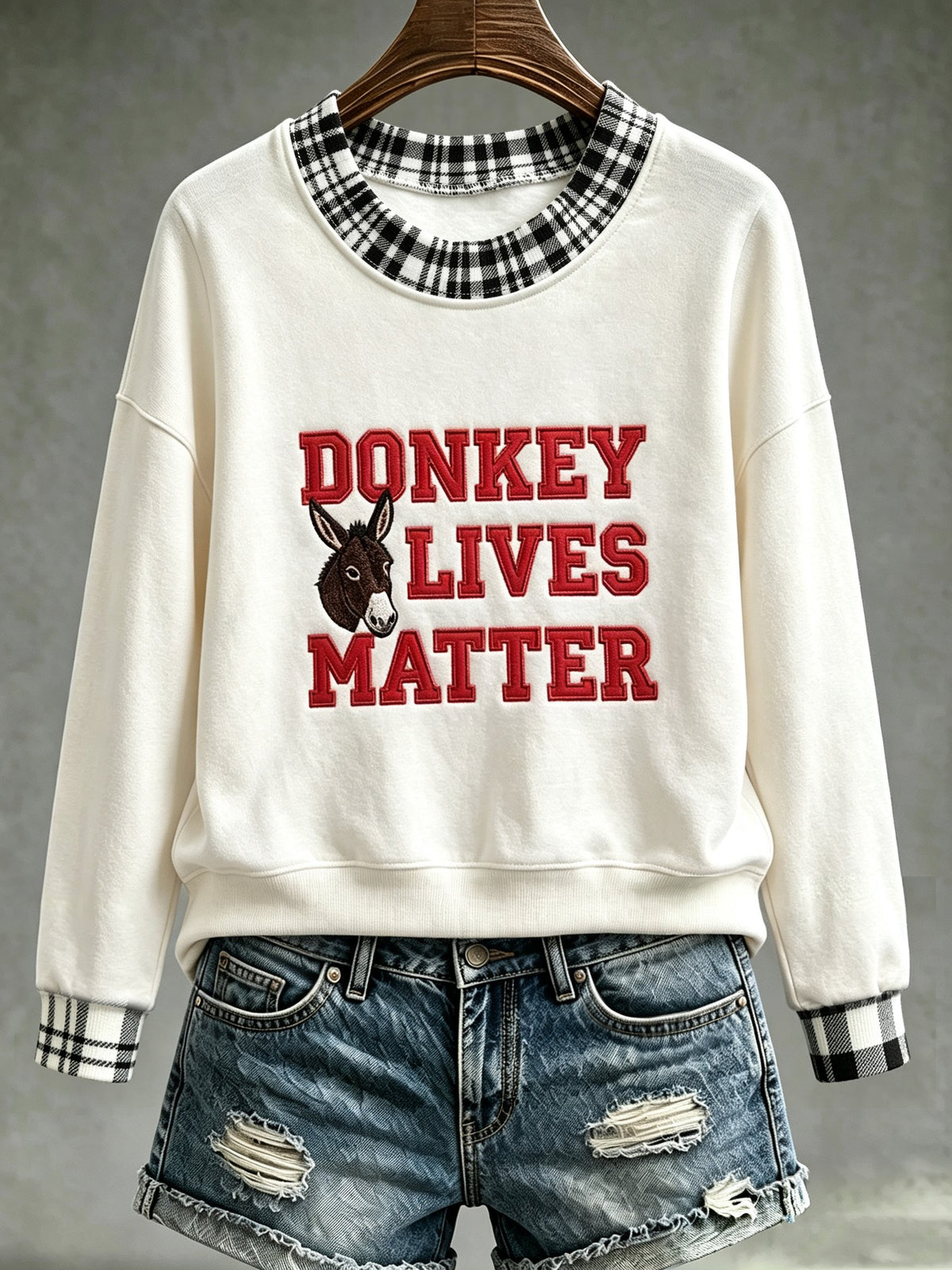 Women's Animal Print Casual Sweatshirt