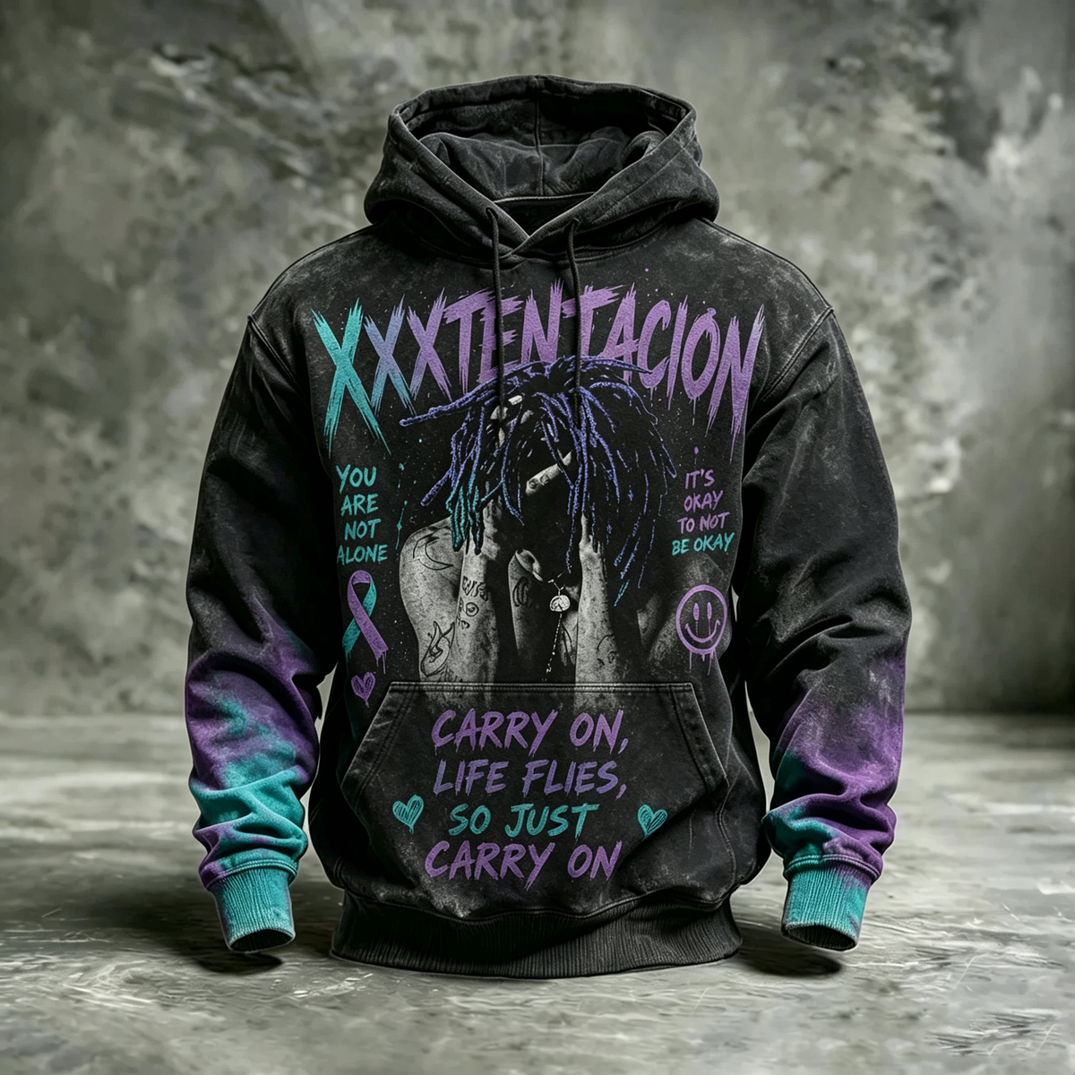Men's Suicide Prevention Awareness Hoodie