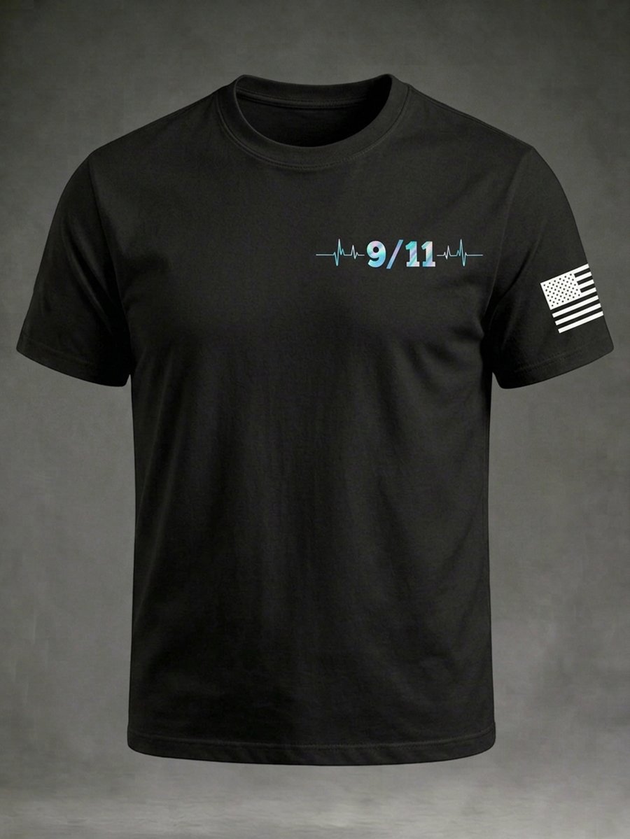 Men's 911 Memorial Graphic Short-Sleeve T-Shirt