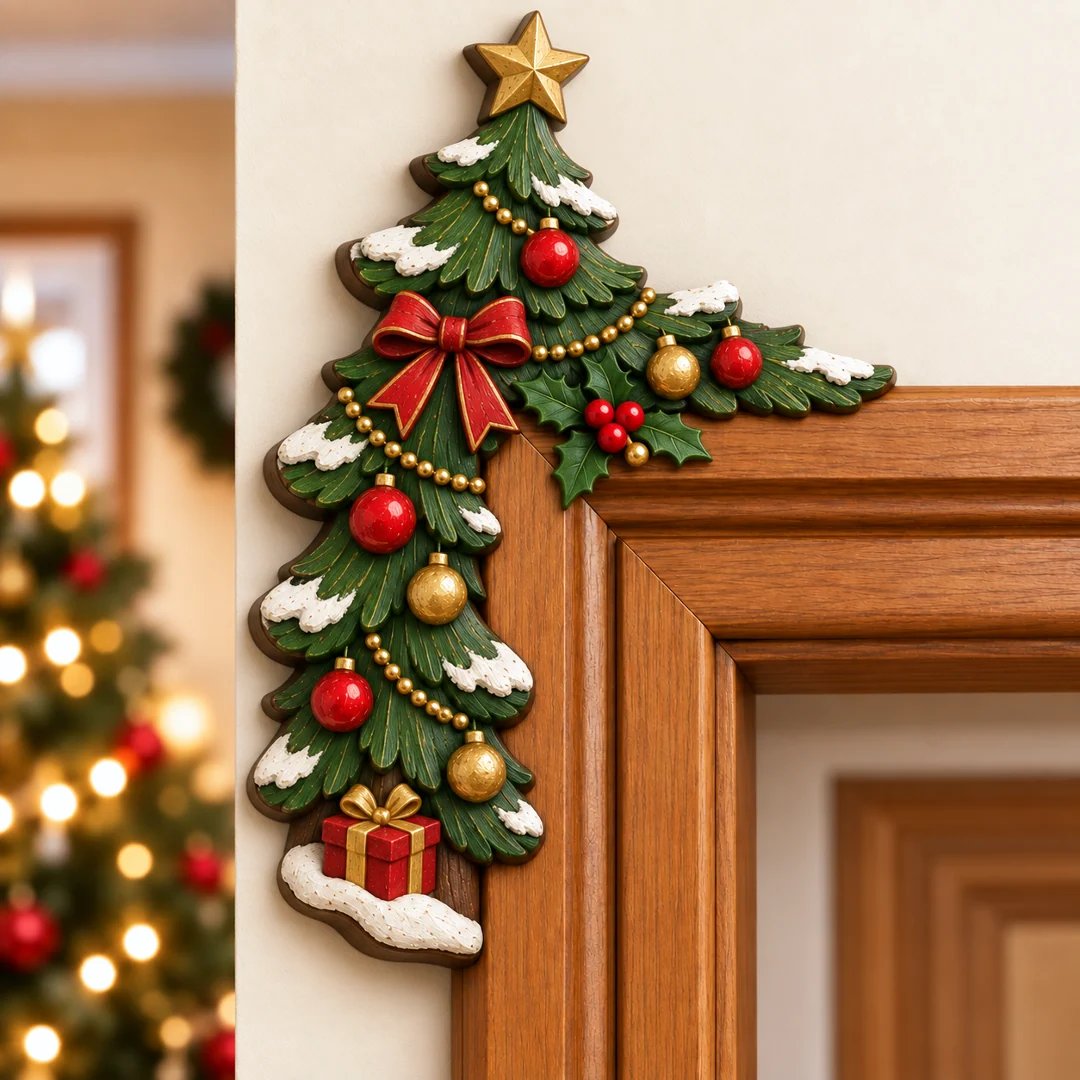 💯Christmas Peekaboo Door Frame Corner Decor