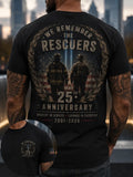 Men's 9.11 Never Forget Printing  T-Shirts