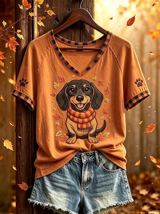 Women's Casual Animal Print T-Shirt