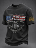 Men's 9.11 Never Forget Printing  T-Shirts