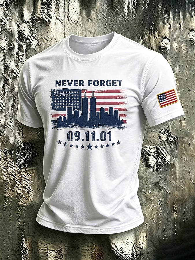 Men's 9.11 Never Forget Shirt