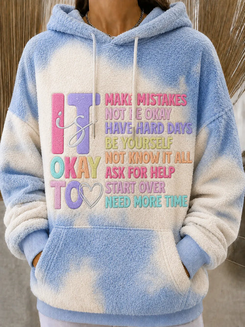 Women's Mental Health&Suicide Prevention Awareness Print Hoodie