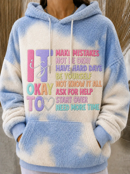 Women's Mental Health&Suicide Prevention Awareness Print Hoodie