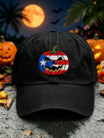 🎃Unisex Halloween In Puerto Rico Printed Baseball Cap