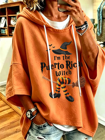 🎃Women's Halloween In Puerto Rico Printed Casual Sweatshirt