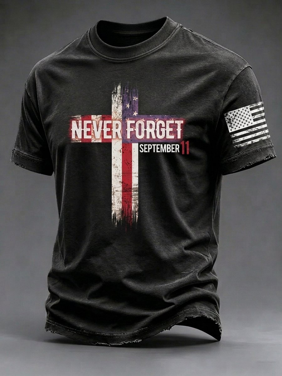 Men's 911 Memorial Graphic Short-Sleeve T-Shirt