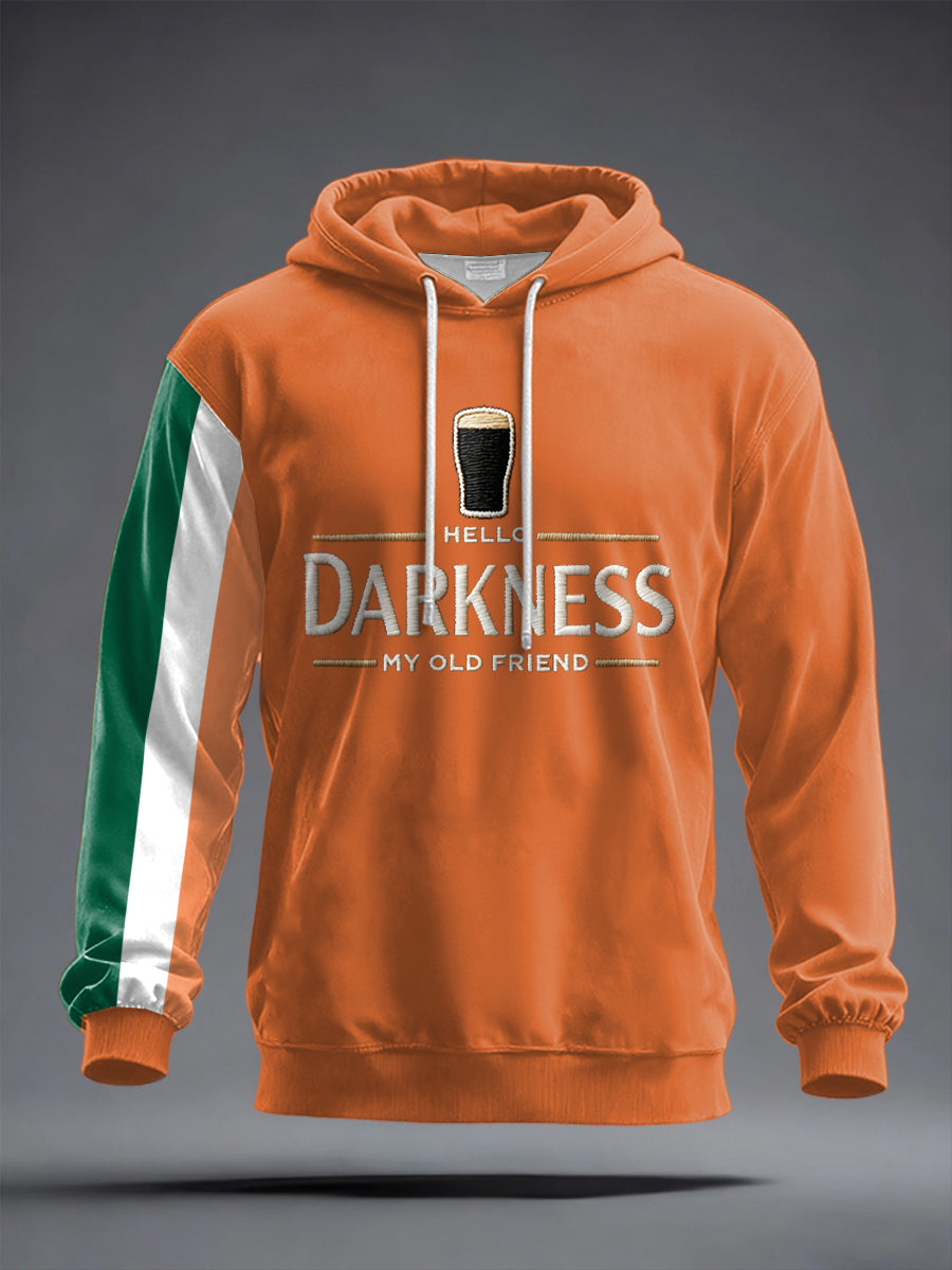 Men's Hello Darkness My Old Friend Hoodie