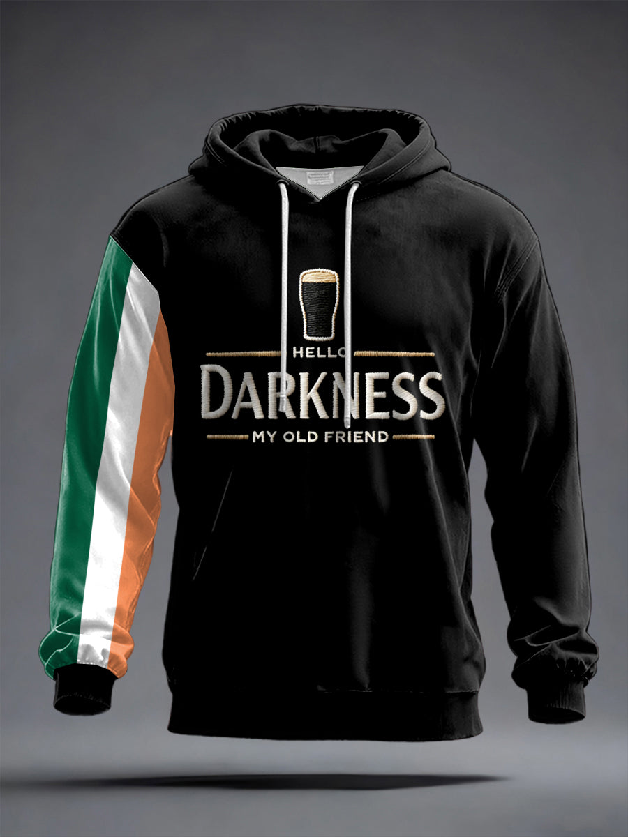 Men's Hello Darkness My Old Friend Hoodie