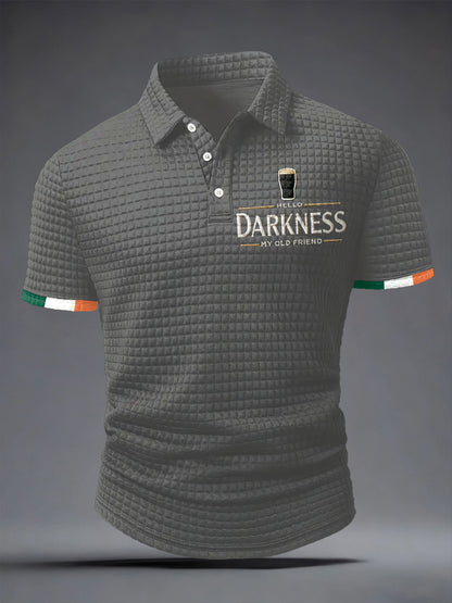 Men's Hello Darkness My Old Friend short sleeve shirt