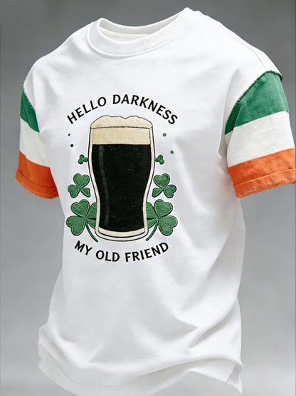 Men's Hello Darkness My Old Friend  T-shirt