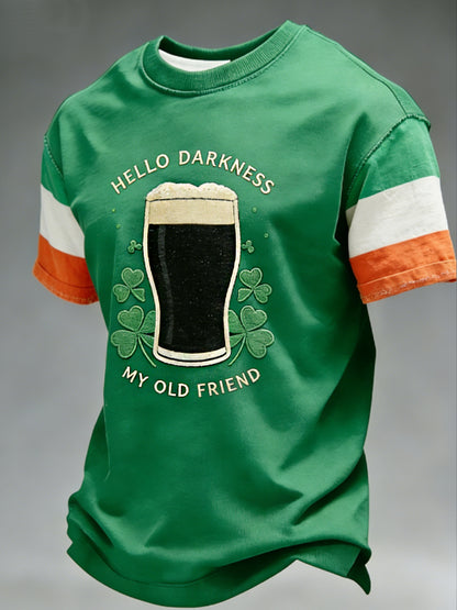 Men's Hello Darkness My Old Friend  T-shirt