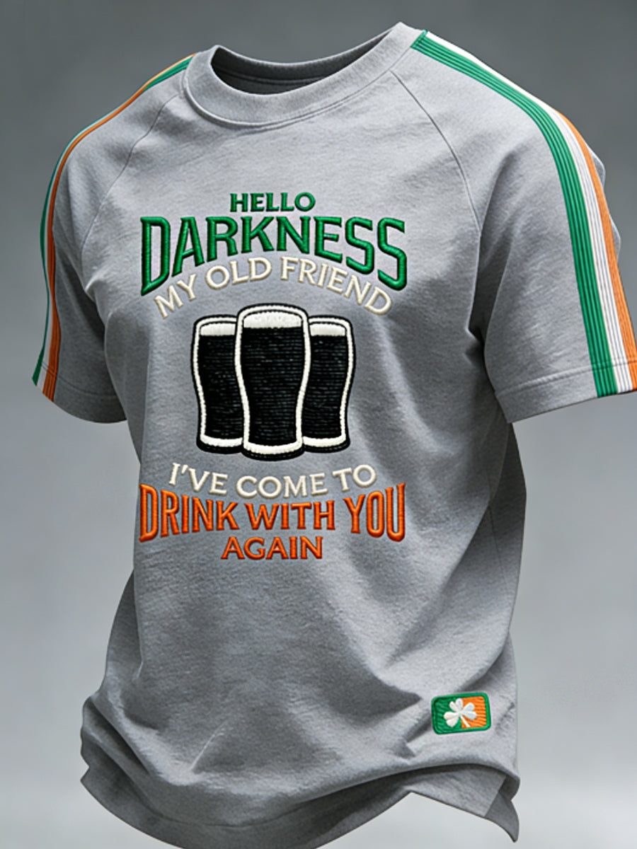 Men's Hello Darkness My Old Friend T-shirt