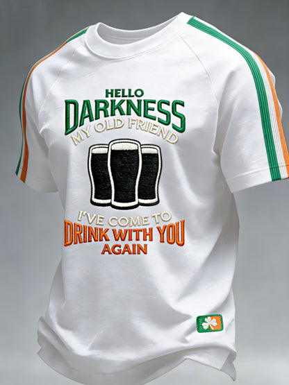 Men's Hello Darkness My Old Friend T-shirt