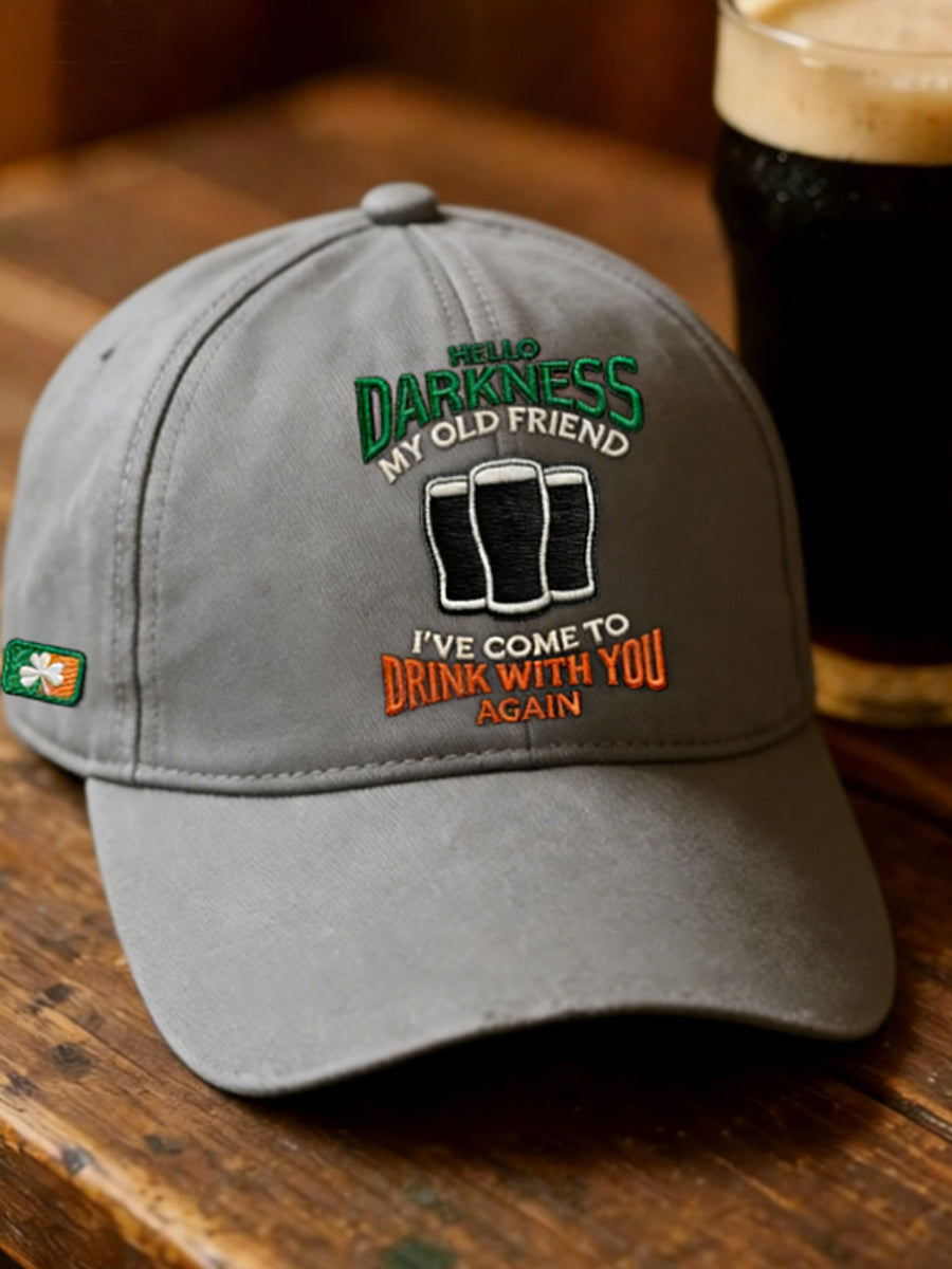 Unisex Hello Darkness My Old Friend Hat