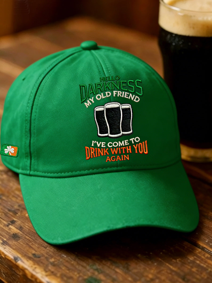 Unisex Hello Darkness My Old Friend Hat