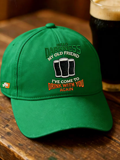 Unisex Hello Darkness My Old Friend Hat