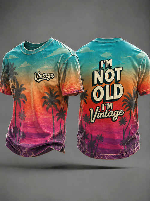 Men's 'I'm Not Old,I'm Vintage' Casual T-shirt