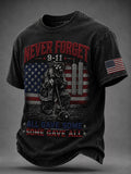 Men's 9.11 Never Forget Short Sleeves T-shirt