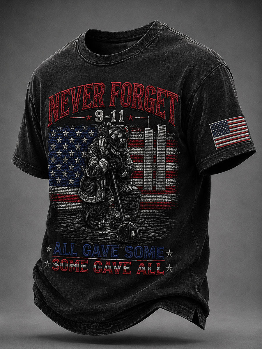Men's 9.11 Never Forget Short Sleeves T-shirt