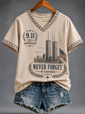 Women's 9.11 Never Forget Short-sleeved T-shirt