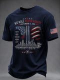 Men's America Printed T-shirt