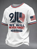 Men's America Printed T-shirt