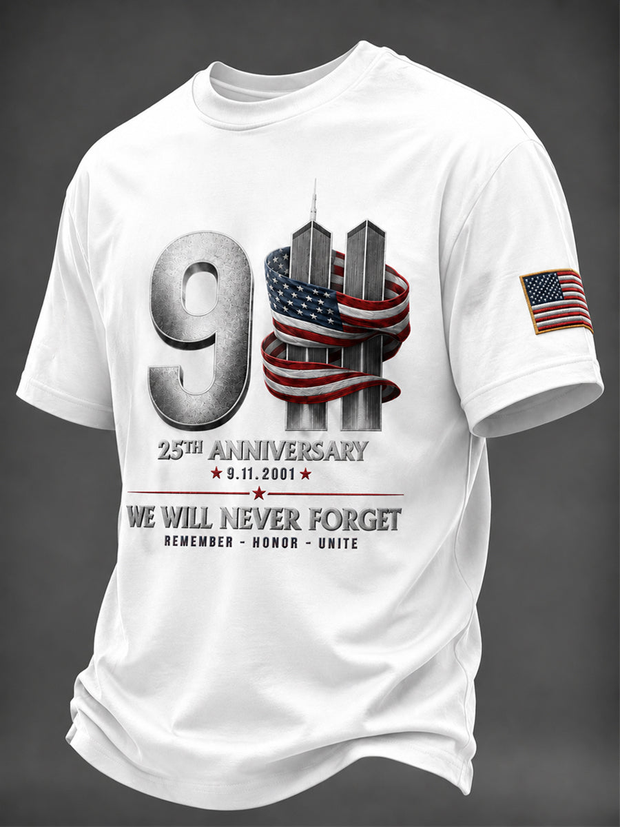 Men's America Printed T-shirt