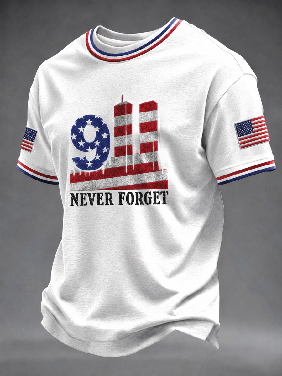 Men's America Printed T-shirt