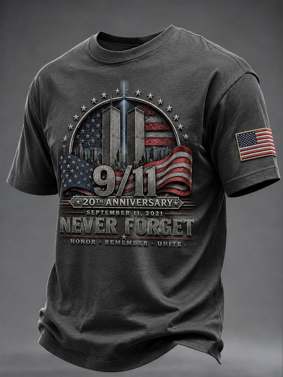 Men's America Printed T-shirt