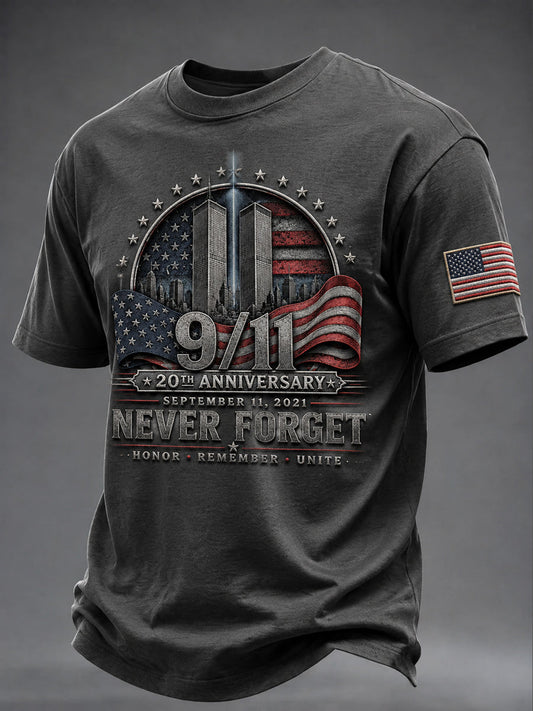 Men's America Printed T-shirt