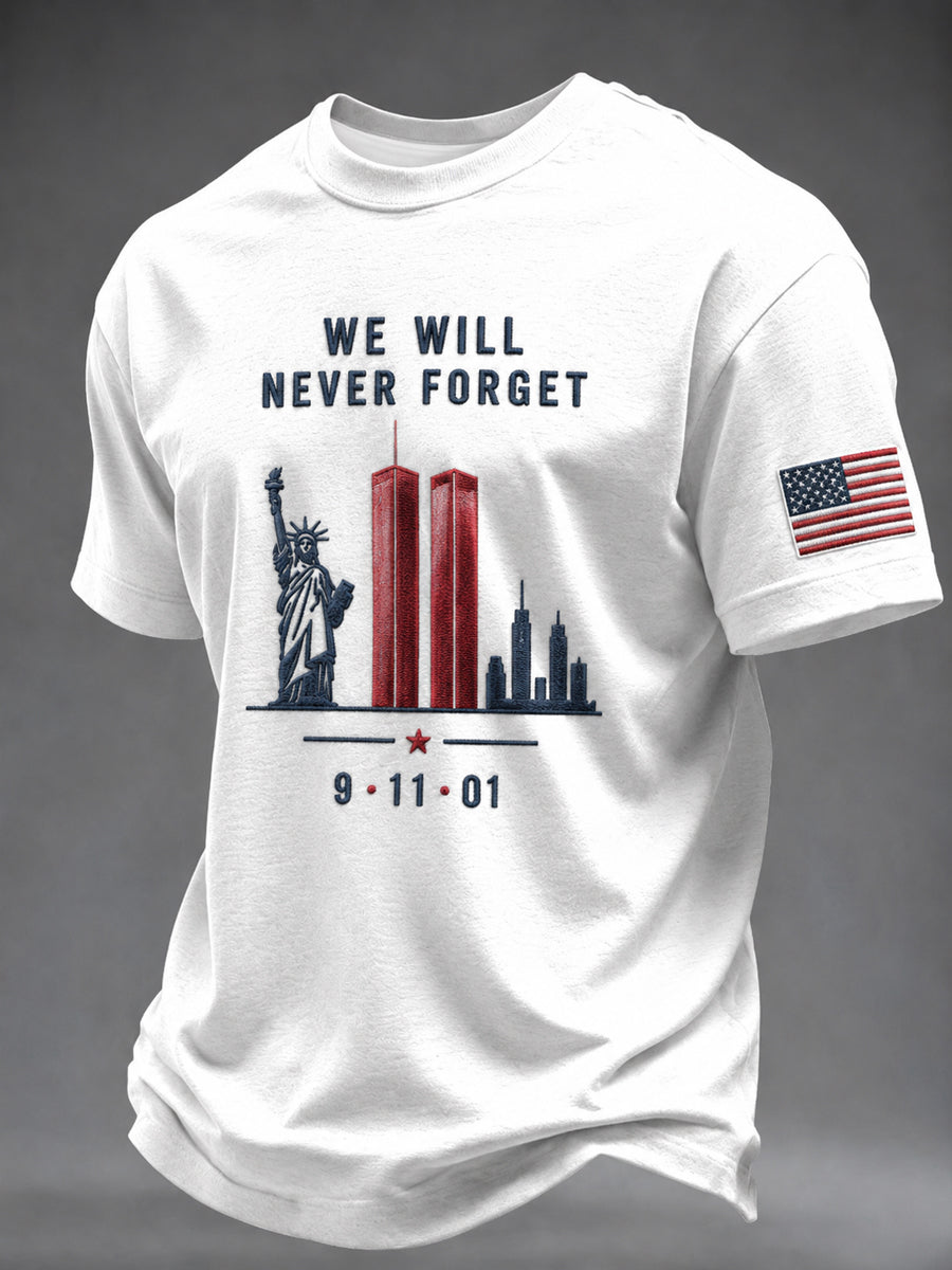 Men's America Printed T-shirt