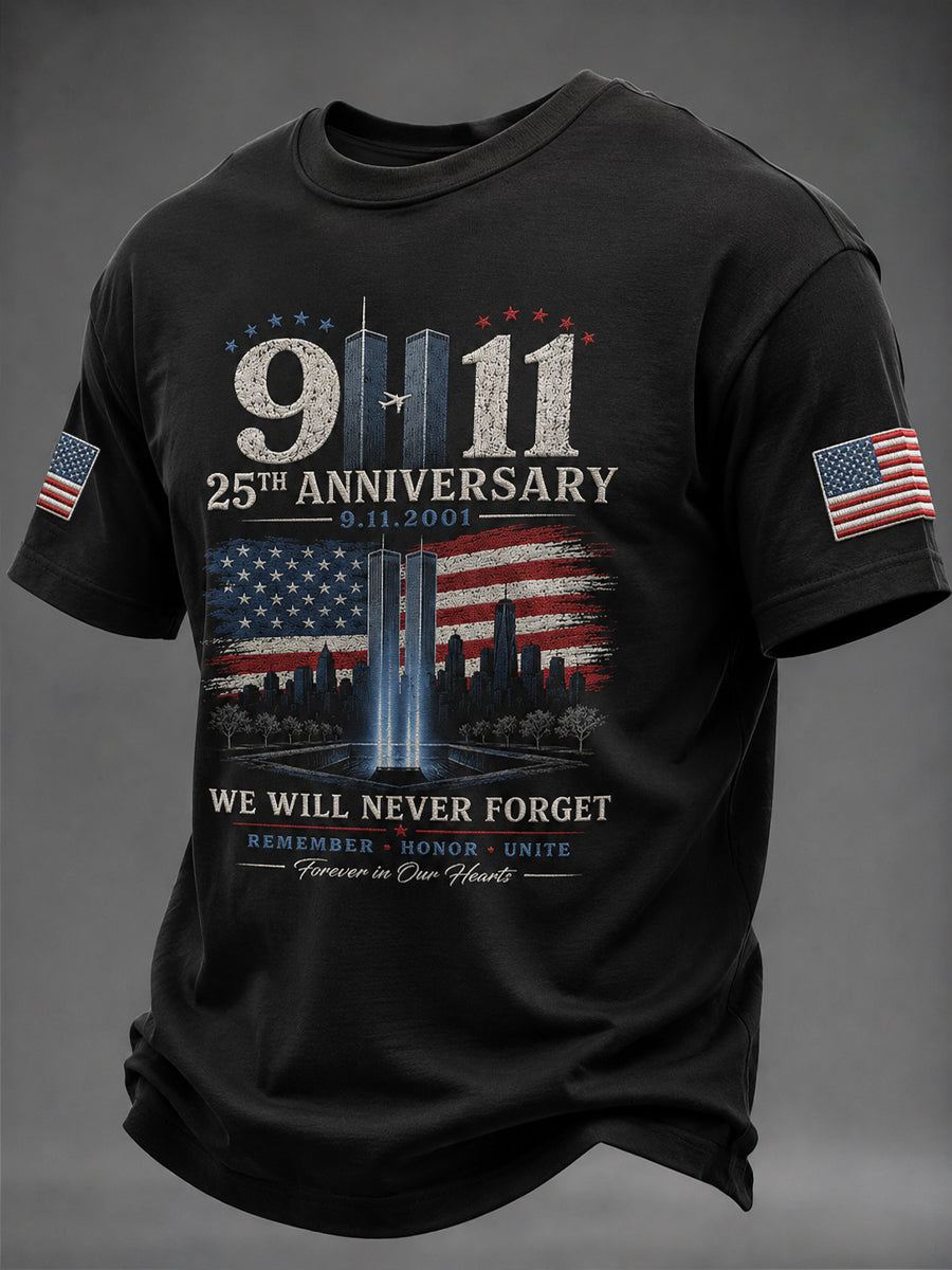 Men's America Printed T-shirt