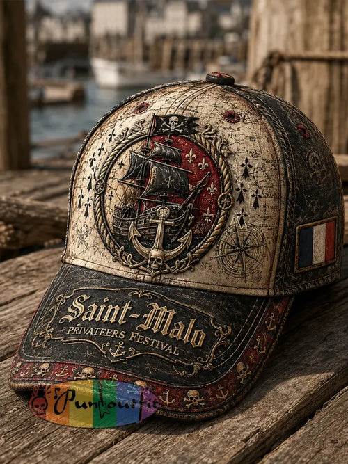 Unisex Saint-Malo Privateer Gothic France Hat
