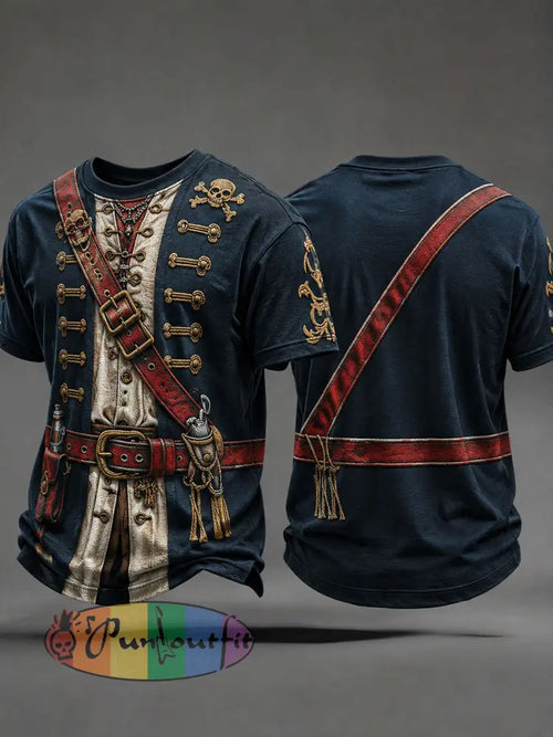 Men's Pirate Print T-Shirts