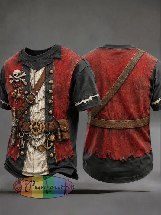Men's Pirate Print T-Shirts