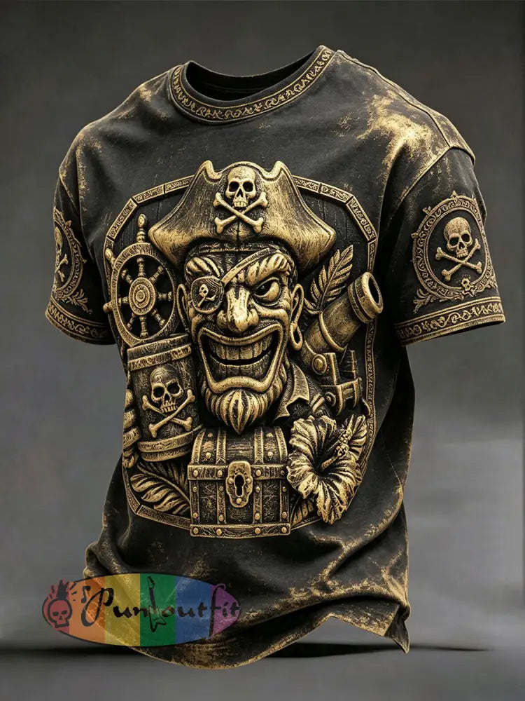Men's Pirate Print T-Shirts